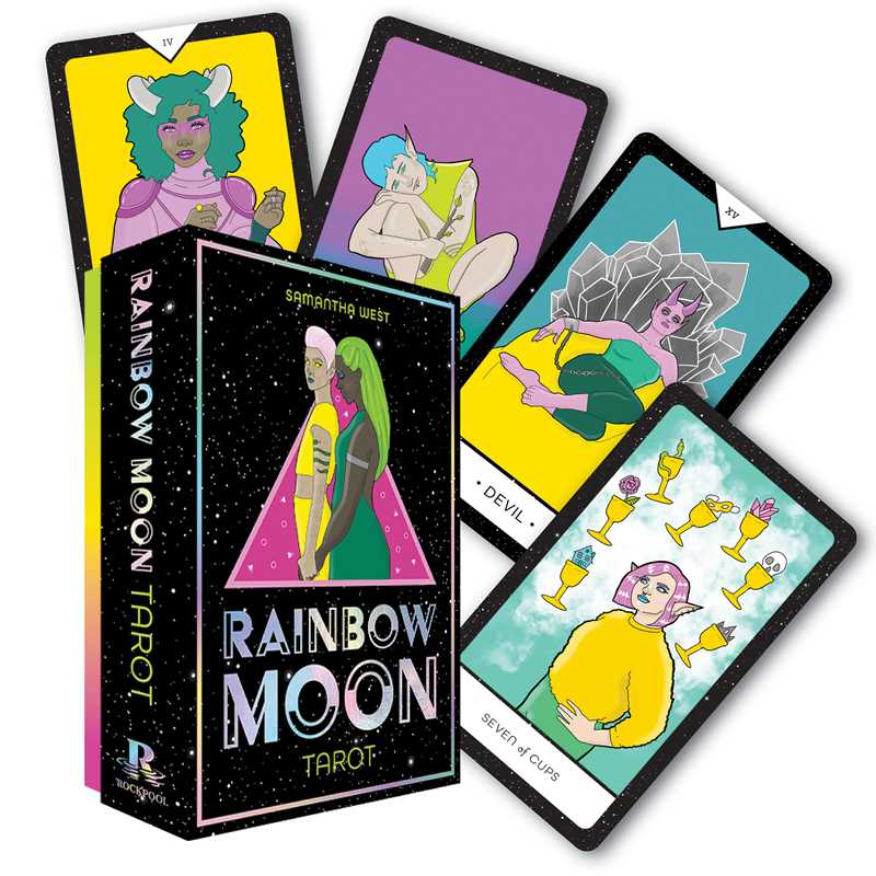 Rainbow Moon Tarot by Sam Rook