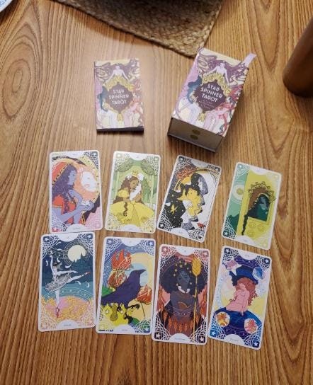 Star Spinner Tarot – Inclusive Tarot Deck | 81 Cards & Guidebook | Modern Mythic Divination