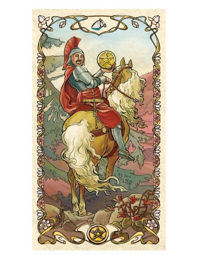 Mucha Tarot Deck – Art Nouveau Tarot Cards Inspired by Alphonse Mucha | Elegant Divination Deck