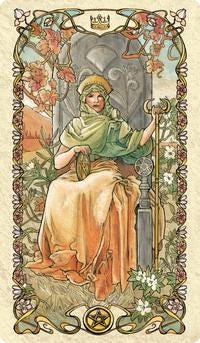 Mucha Tarot Deck – Art Nouveau Tarot Cards Inspired by Alphonse Mucha | Elegant Divination Deck