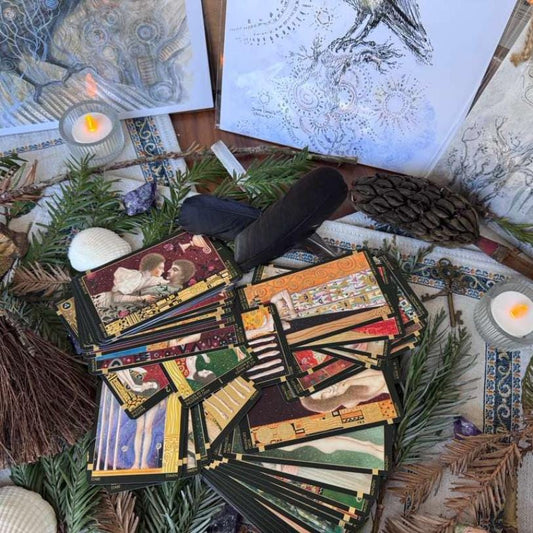 Golden Tarot of Klimt – 78-Card Deck by Lo Scarabeo (Llewellyn, 2005)