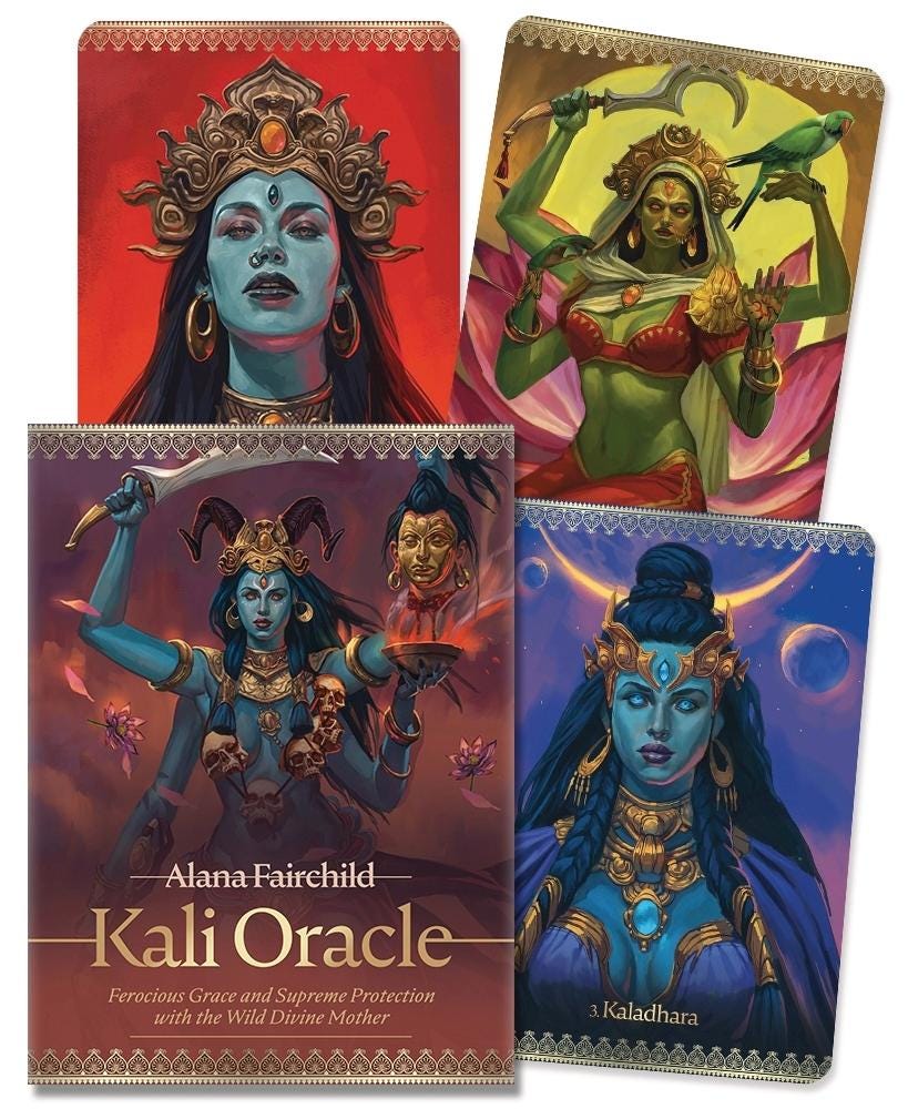 Kali Oracle – Ferocious Grace & Divine Protection Oracle Deck | Wild Divine Mother Guidance