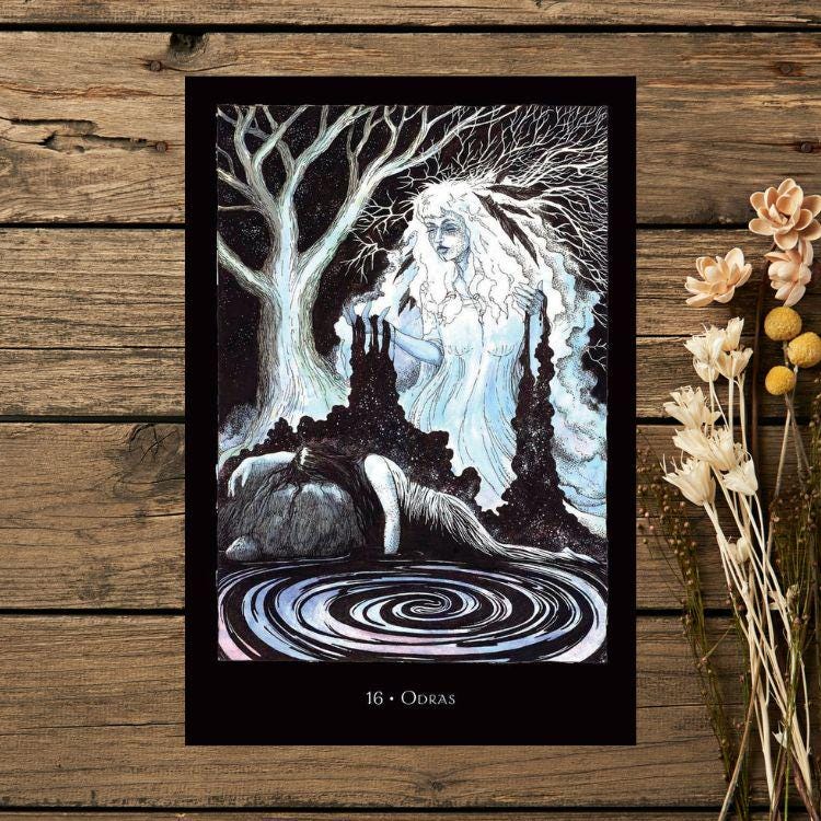 Call of the Morrigan Oracle – 45-Card Deck & Guidebook | Stephanie Woodfield | Llewellyn (2024)