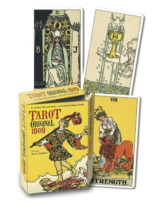 Original Tarot 1909 Series - Rider-Waite Kit with Physical Guidebook – New Classic Edition