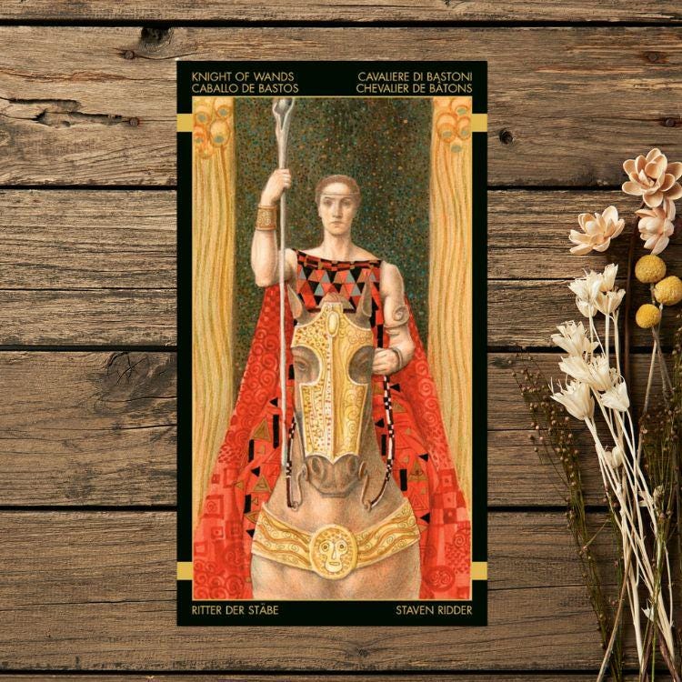 Golden Tarot of Klimt – 78-Card Deck by Lo Scarabeo (Llewellyn, 2005)