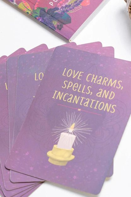 Practical Witch’s Love Spell Deck – 100 Rituals for Passion, Romance & Desire