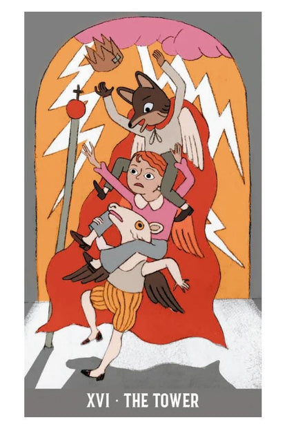 Wicked Moon Tarot – Dark Seasonal Witch Tarot Deck with Guidebook | Sabbats & Lunar Magic