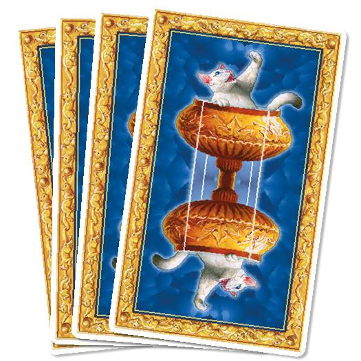 Tarot of White Cats Series – Classic and Mini Tarot Deck Rider-Waite | Lo Scarabeo