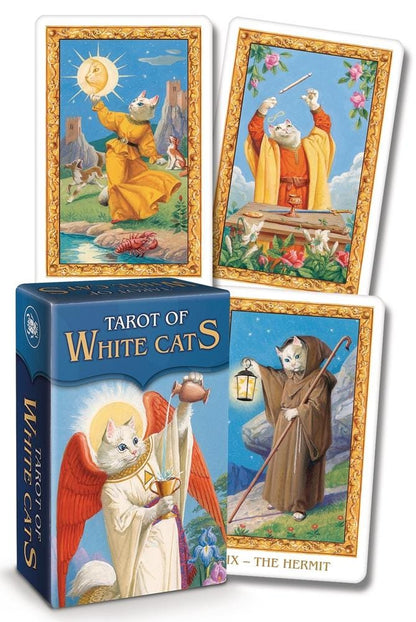 Tarot of White Cats Series – Classic and Mini Tarot Deck Rider-Waite | Lo Scarabeo