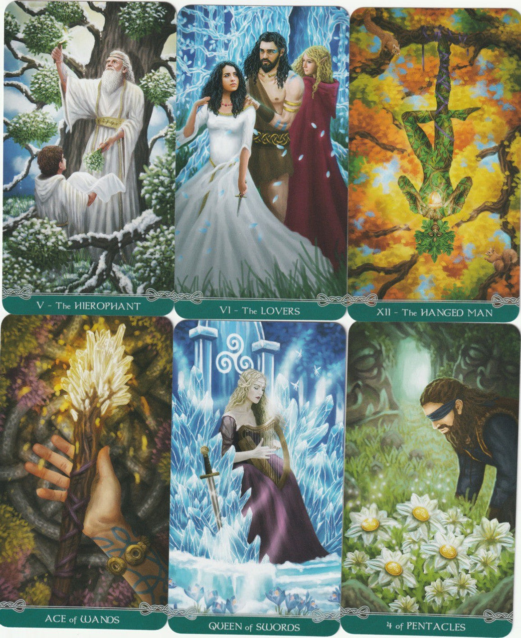 Universal Celtic Tarot – Classic & Mini Editions | Celtic Pagan Tarot Deck | Lo Scarabeo